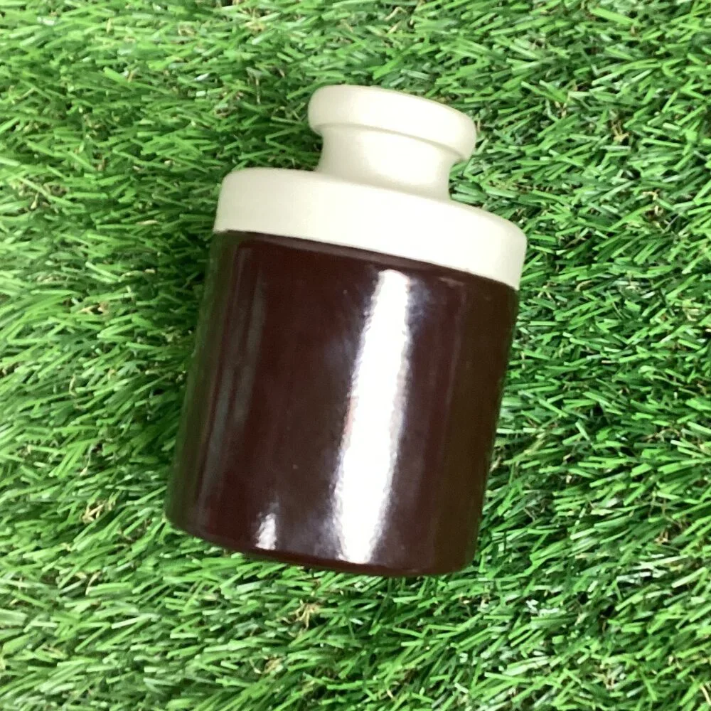 Vintage Spice Bottles Glass Crock Look 13